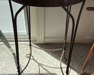 Vintage Ice Cream Parlor Stool