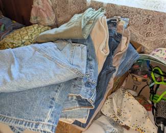 Lots of jeans!