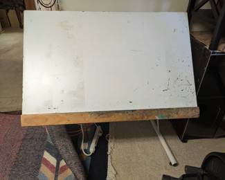 Drawing folding table
