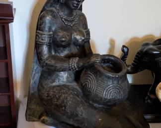 Comanche woman figurine