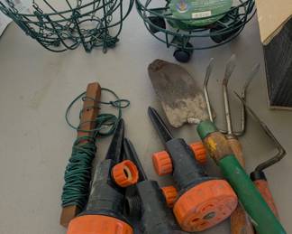 Garden tools and plant holders