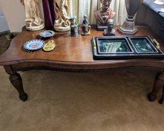 Coffee table (wih two matching side tables)