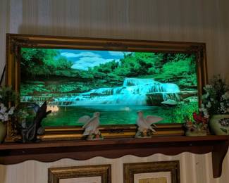 Waterfall Motion Picture, sounds and light up