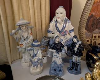 Asian figurines