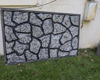 Faux wall decor