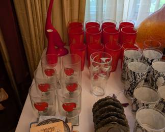 Vintage glassware