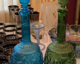 Empoli Italy Zodiac Genie Bottles