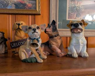 Canine figurines