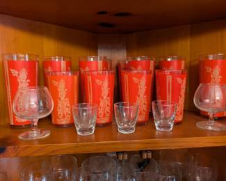 Vintage Culver glassware