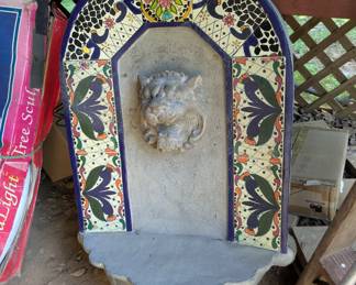 Large wall plaque