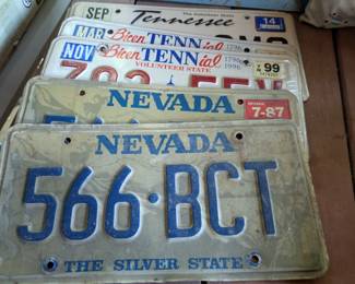 License plates