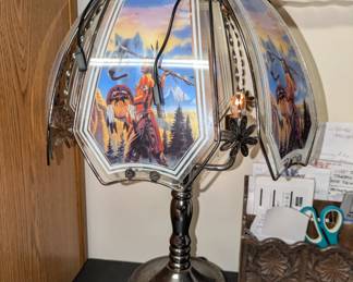 Native American Touch Lamp