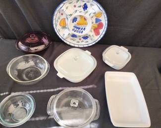 CT245Mystery Glass Dishes