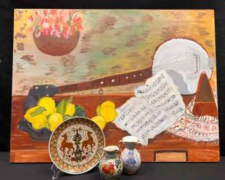 CT296Folk Art Pottery And More