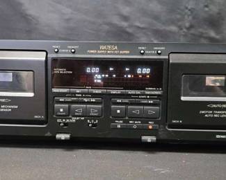 CT316Sony Dual Cassette TCWA7ESA