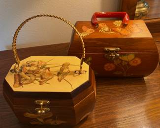WOOD PURSES