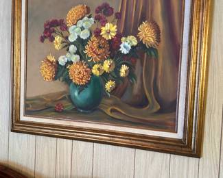 FRAMED ORIGINAL OIL 