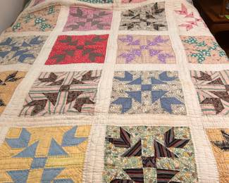 HAND MADE ANTIQUE QUILT