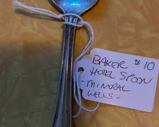 BAKER HOTEL (MINERAL WELLS) SPOON