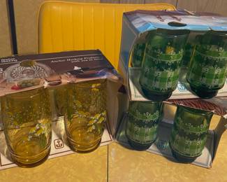 ANCHOR HOCKING JUICE GLASSES IN ORIGINAL PACKAGING !!!!