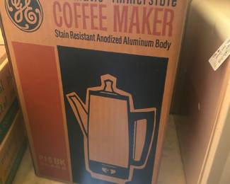 GE PERCOLATER, FACRTORY SEALED