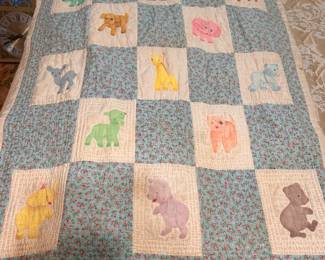 ANTIQUE BABY QUILT