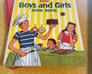 VINTAGE COOKBOOKS, LOTS MORE