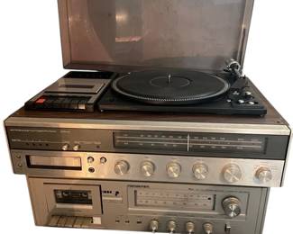 JCPenny Turntable, Soundesign Cassette Player, More