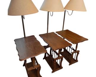 Vintage Lamp End Tables