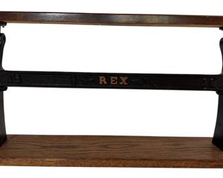 Antique REX 18 Butcher Paper Cutter