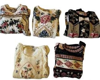 Vintage Crystal Kobe, Empress, More Sweaters