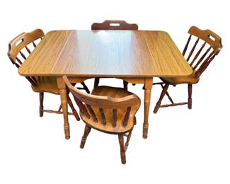 Small Dropleaf Table W Chairs