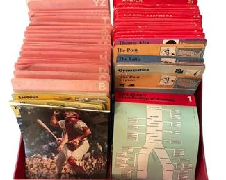 1976 Rencontre Educational Flashcards