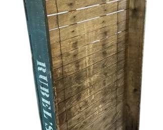 Large Wall Mounted Rubels Wood Tray 