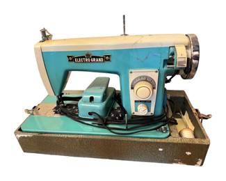 Electro Grand Champion Robin Egg Blue Sewing Machine