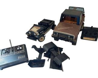 Vintage Sears Radio Controlled Jeeps Parts