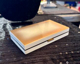 Gold silver tone Evan’s Vanity Kit