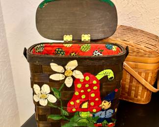 Sewing purse/box vintage