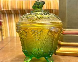 Ombré vintage candy dish