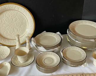 Lenox Snow Lily China, Assorted Lenox Pieces