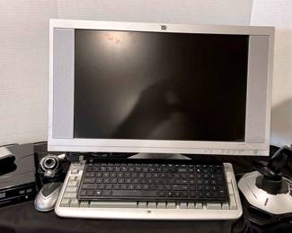 Logitech Extreme 3D Pro Joystick, HP 20 Inch Monitor, Pioneer DVD Recorder, Keyboards, More