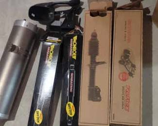 Misc Car Parts Including New In Box Struts