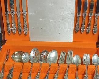  01 Reed and Barton Sterling Silver Flatware