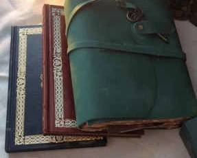 Faux Books, Journals, Reading Lights And More