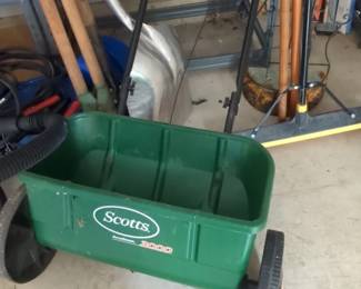 Garage Mystery Lot, With Shelves And Rigid Vaccuum
