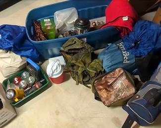 Camping Supply Mystery Lot