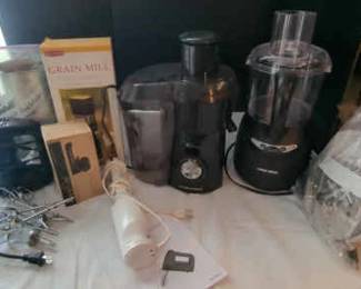 Small Household Appliances Juicer, Food Processor, Grain Mill, Immersion Blender