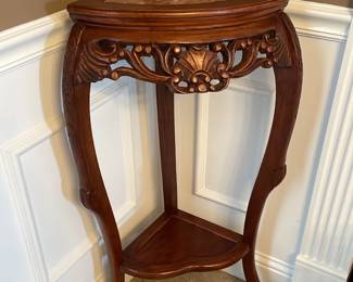 Decorative Wooden Corner Table