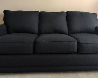 Black Fabric Sofa