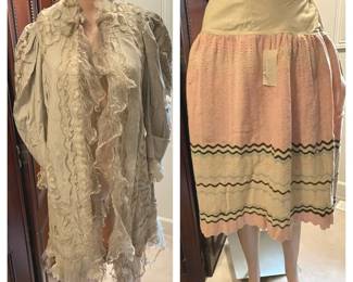Antique Coat And Petticoat